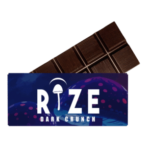 Rize | Dark Crunch Mushroom Chocolate Bar | 5g Bar